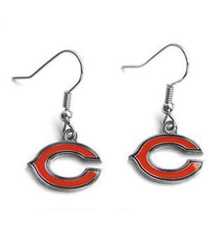 Chicago Bears "C" Dangle Earrings - Pro Jersey Sports