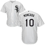 Men's Yoan Moncada Chicago White Sox White Home Cool Base Pro Twill Replica Jersey By Majestic - Pro Jersey Sports