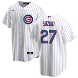 Men's Seiya Suzuki Chicago Cubs NIKE White Home Replica Jersey - Pro Jersey Sports