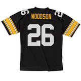 Men's Pittsburgh Steelers Rod Woodson Mitchell & Ness Black Legacy Replica Jersey - Pro Jersey Sports