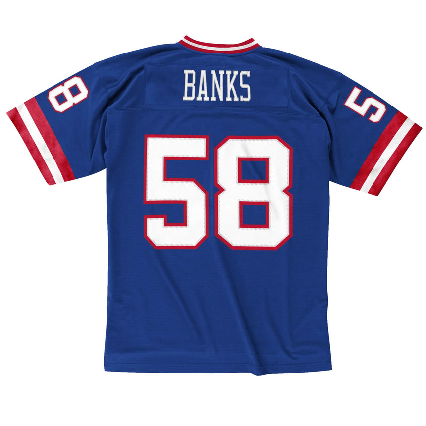 Men's New York Giants Carl Banks Royal Blue Premier Replica Jersey - Pro Jersey Sports