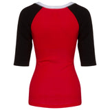 Women's Chicago Blackhawks Touch by Alyssa Milano Home Run Long Sleeve Tee by Touch - Pro Jersey Sports