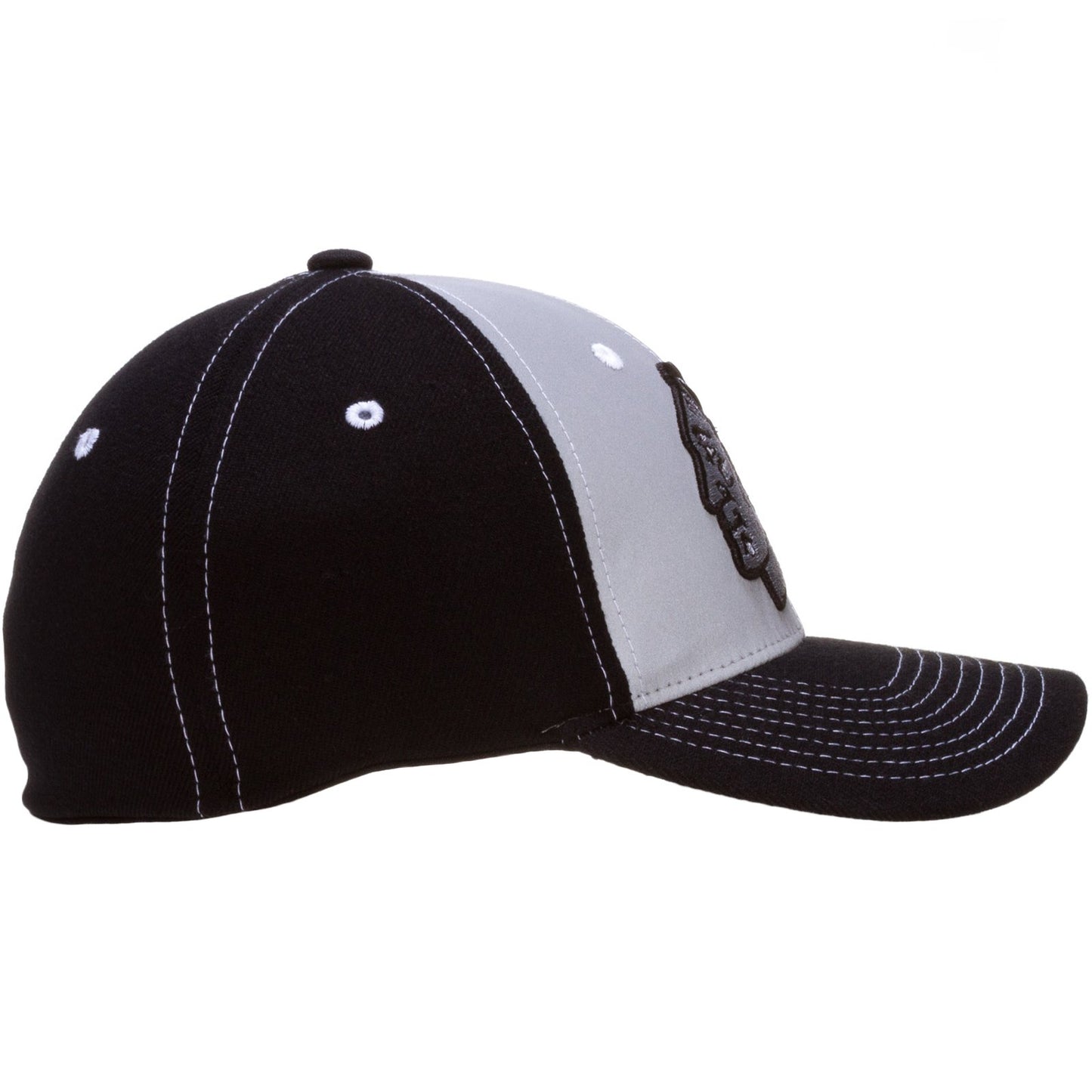 Chicago Blackhawks Black and Grey Night Game Flex Fit Hat