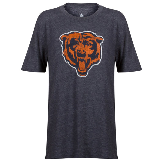 Chicago Bears Youth NFL Secondary Logo Triblend Short Sleeve T-Shirt