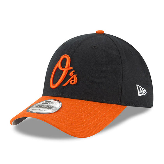Men's Baltimore Orioles New Era League Black 9FORTY Adjustable Hat