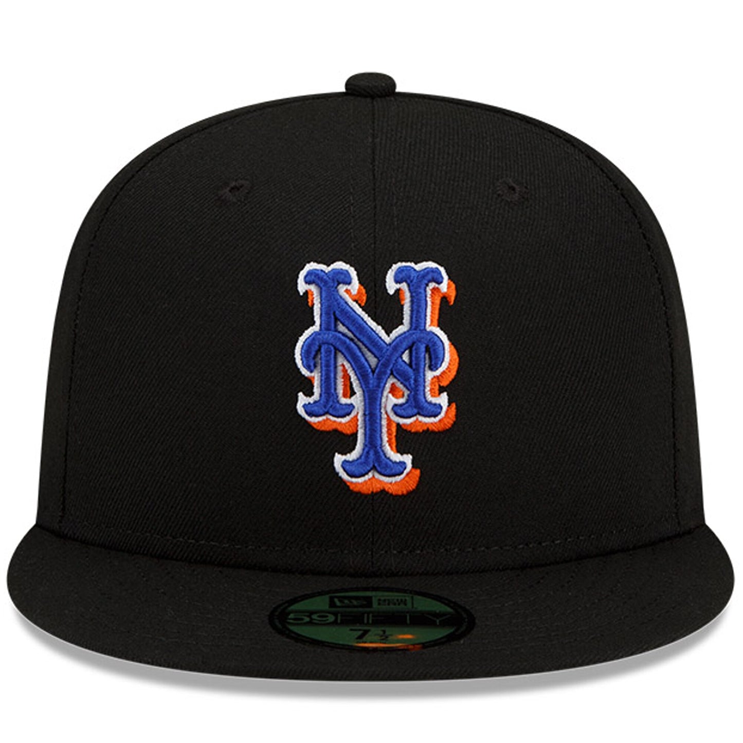 Men's New York Mets New Era Black Alternate Authentic Collection On Field 59FIFTY Fitted Hat