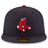 Men's Boston Red Sox New Era Navy Alternate Game Authentic Collection On-Field 59FIFTY Fitted Hat - Pro Jersey Sports