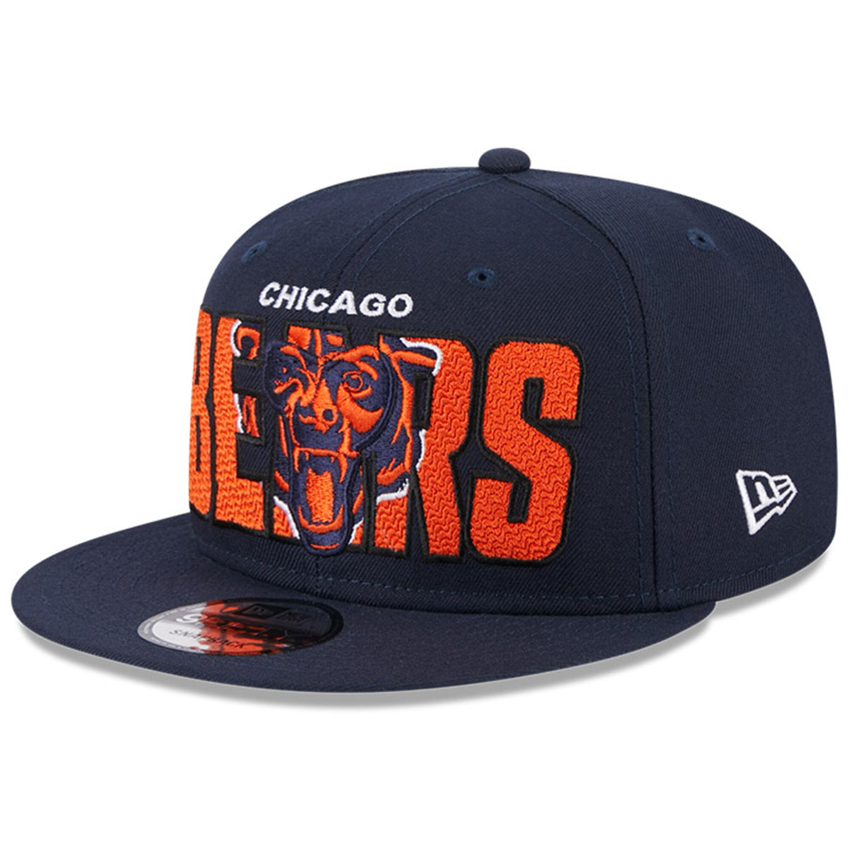 Men's Chicago Bears New Era Navy 2023 NFL Draft 9FIFTY Snapback Adjustable Hat - Pro Jersey Sports