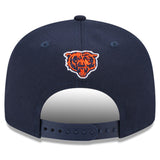 Men's Chicago Bears New Era Navy 2023 NFL Draft 9FIFTY Snapback Adjustable Hat - Pro Jersey Sports