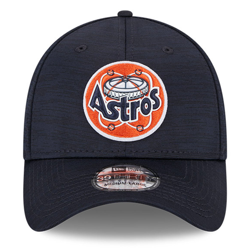 Men's Houston Astros New Era Navy 2023 Clubhouse 39THIRTY Flex Hat