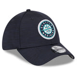Men's Seattle Mariners New Era Navy 2023 Clubhouse 39THIRTY Flex Hat - Pro Jersey Sports
