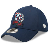 Men's Tennessee Titans New Era Navy 2022 Sideline 39THIRTY Coaches Flex Hat - Pro Jersey Sports
