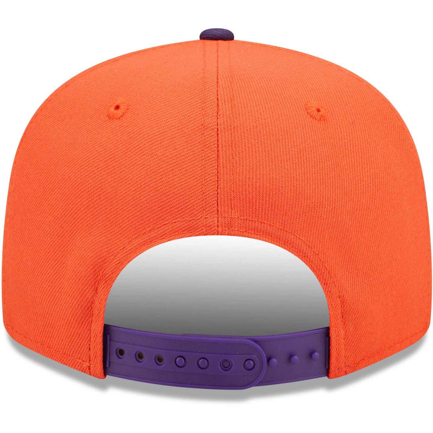 Clemson Tigers New Era Team Script 9FIFTY Snapback Hat - Orange