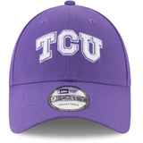 TCU Horned Frogs NCAA New Era The League Purple 9Forty Adjustable Hat - Pro Jersey Sports