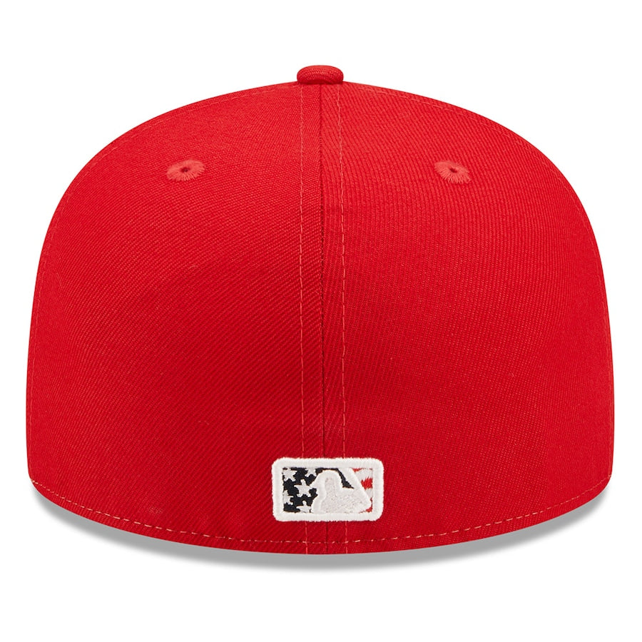 Chicago White Sox 2022 4th of July Stars and Stripes Authentic Collection Red 59FIFTY Fitted Hat