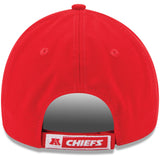 Kansas City Chiefs Red The League 9FORTY Adjustable Game Cap - Pro Jersey Sports