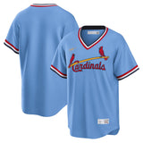Men's St. Louis Cardinals Nike Light Blue Road Cooperstown Collection Team Jersey - Pro Jersey Sports