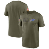 Men's Buffalo Bills Nike Olive 2022 Salute to Service Legend Team T-Shirt - Pro Jersey Sports