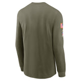 Men's Chicago Bears Nike Olive 2022 Salute To Service Long Sleeve T-Shirt - Pro Jersey Sports