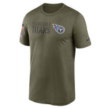 Men's Tennessee Titans Nike Olive 2022 Salute to Service Legend Team T-Shirt - Pro Jersey Sports