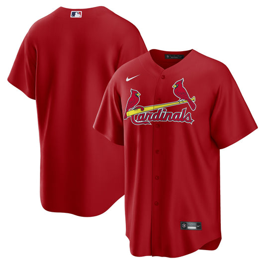 Men's St. Louis Cardinals Nike Red Alternate Replica Team Jersey
