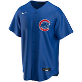 NIKE Men's Dansby Swanson Chicago Cubs Alternate Blue Premium Stitch Replica Jersey - Pro Jersey Sports