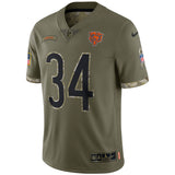 Men's Walter Payton Chicago Bears Nike 2022 Salute To Service Limited Jersey - Olive - Pro Jersey Sports