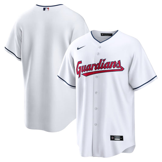 Men's Nike Cleveland Guardians White Home Replica Jersey - Pro Jersey Sports
