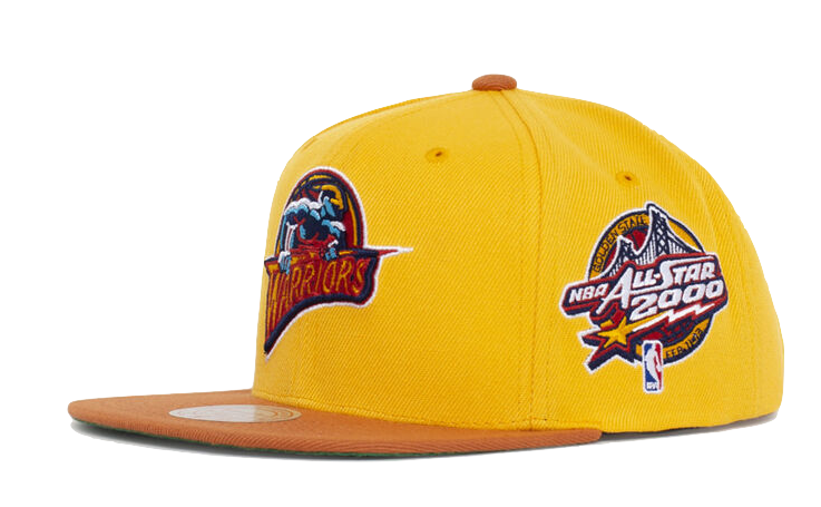 Men's Golden State Warriors NBA All Star Color HWC Mitchell & Ness Snapback Hat