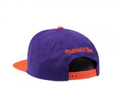 Men's Mitchell & Ness Phoenix Suns Hardwood Classics Core Purple/Orange Adjustable Snapback Hat - Pro Jersey Sports
