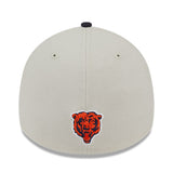 Men's Chicago Bears New Era Stone/Navy 2023 NFL Draft 39THIRTY Flex Hat - Pro Jersey Sports
