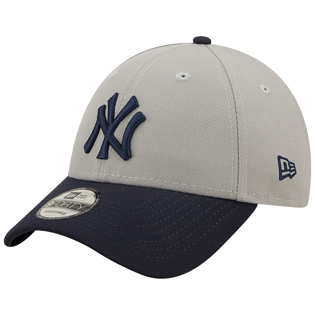 New York Yankees New Era Gray/Navy The League 9FORTY Adjustable Hat - Pro Jersey Sports