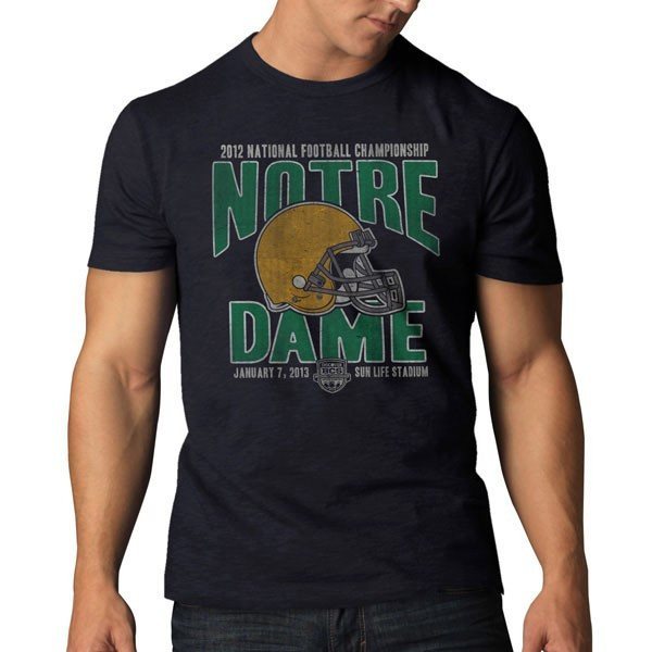 Notre Dame Fighting Irish 47 Brand 2013 BCS National Championship Game Scrum T-Shirt - Pro Jersey Sports