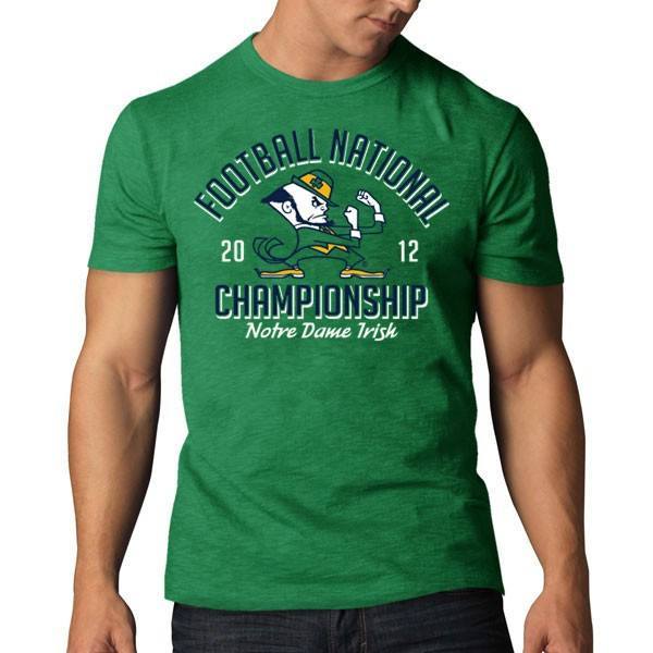 Notre Dame Fighting Irish 47 Brand 2013 BCS National Championship Game Scrum T-Shirt - Green - Pro Jersey Sports