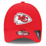 Men's Kansas City Chiefs New Era Red Team Classic 39THIRTY Flex Hat - Pro Jersey Sports