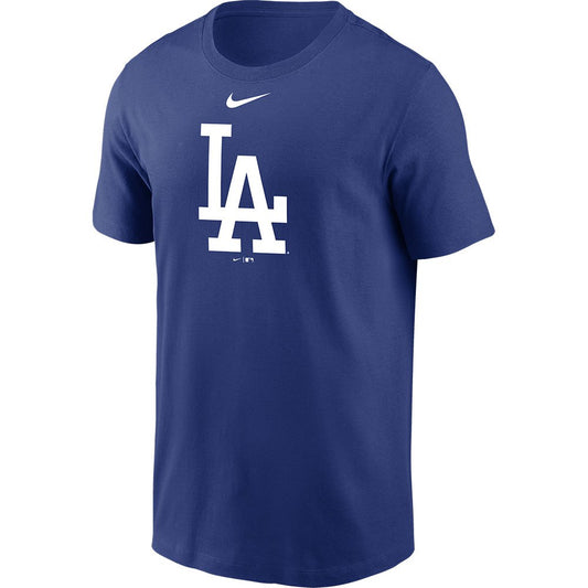 Men's Los Angeles Dodgers Nike Royal Large Logo T-Shirt