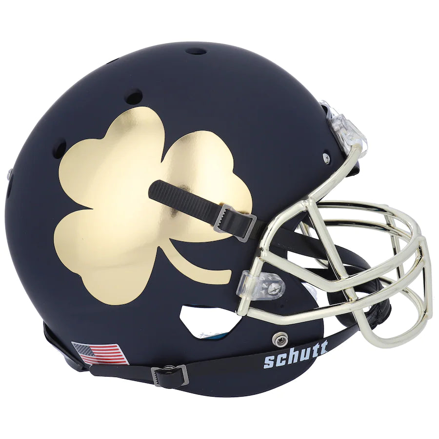 Schutt XP Authentic Notre Dame Fighting Irish Mini Helmet Matte Navy