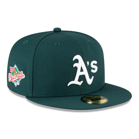 Oakland Athletics Green Classic 1989 World Series New Era 59Fifty Fitted Hat - Pro Jersey Sports