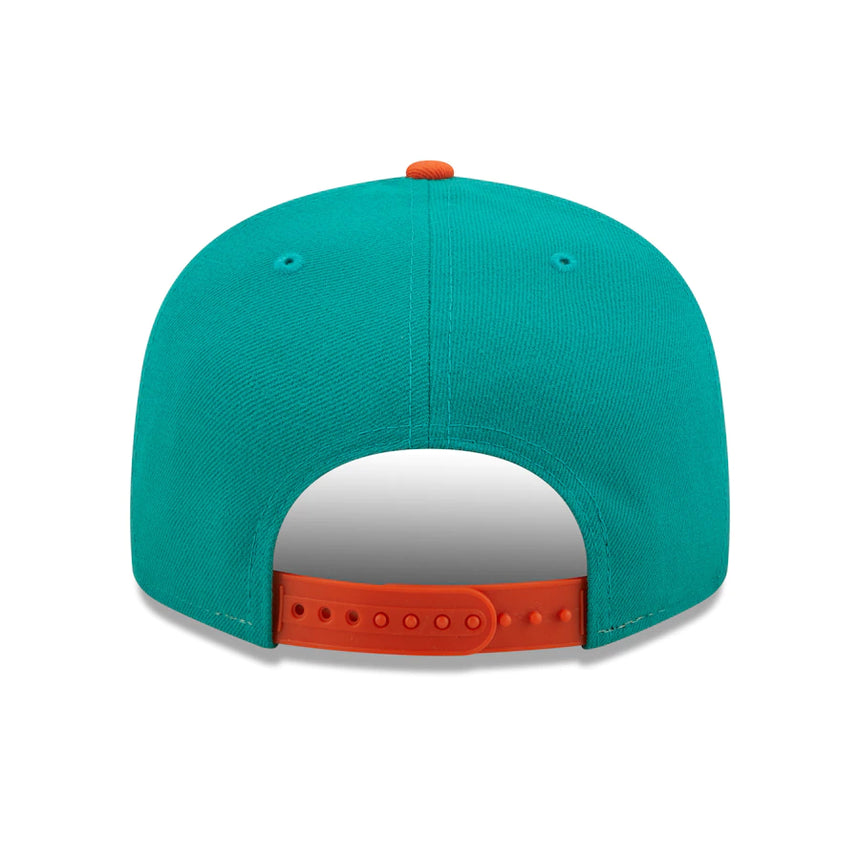 Miami Dolphins Retro Sport 3 Tone New Era 9FIFTY Snapback Hat - Pro Jersey Sports