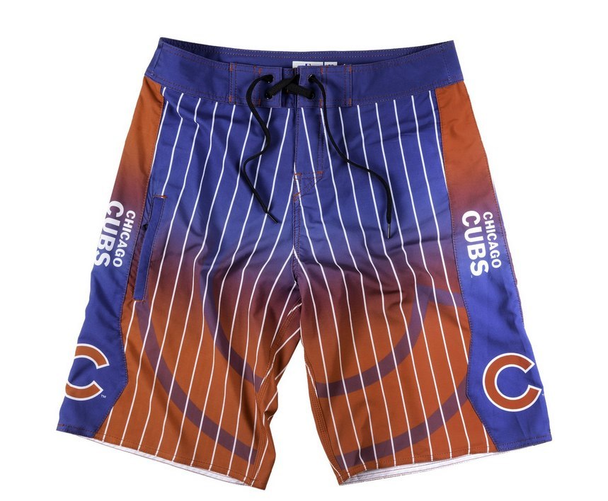 Chicago Cubs Official MLB Gradient Board Shorts - Pro Jersey Sports