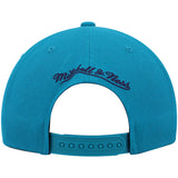 Men's Mitchell & Ness Teal/Purple Charlotte Hornets 2-Tone 2.0 Snapback Hat - Pro Jersey Sports