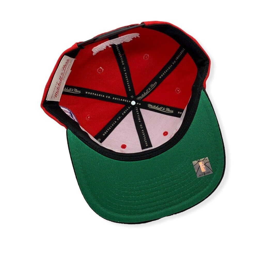 Men's Miami Heat Mitchell & Ness NBA All Star Color HWC Snapback Hat