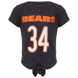 Chicago Bears Infant Navy Walter Payton Creeper - Pro Jersey Sports