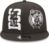 Boston Celtics New Era Black 2022 NBA Draft 9FIFTY Snapback Hat - Pro Jersey Sports