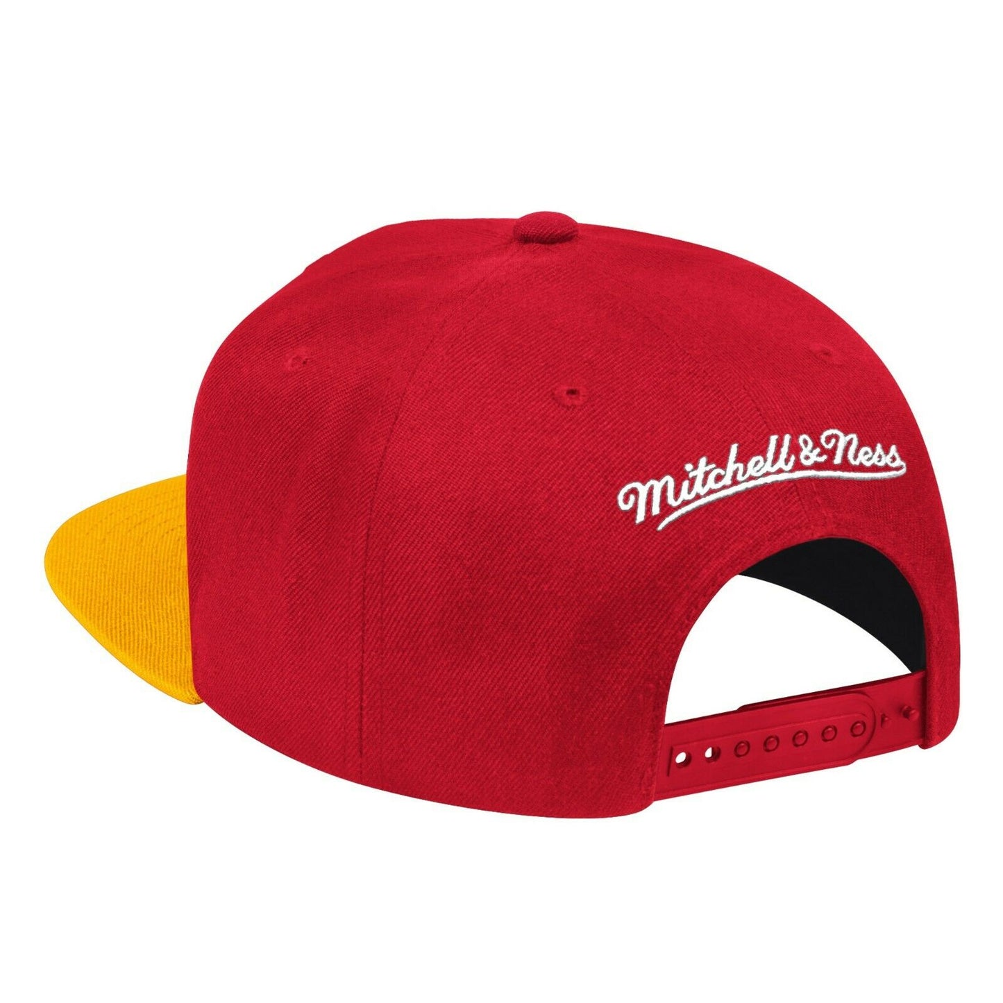 Houston Rockets 1994 NBA Finals Side Patch 2 Tone Red/ Yellow Mitchell & Ness Snapback Hat