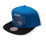 Men's Orlando Magic NBA Core Basic Blue/Black Mitchell & Ness Snapback Hat - Pro Jersey Sports