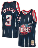 Men's Houston Rockets Steve Francis Mitchell & Ness Navy 1999-2000 Hardwood Classics Swingman Jersey - Pro Jersey Sports
