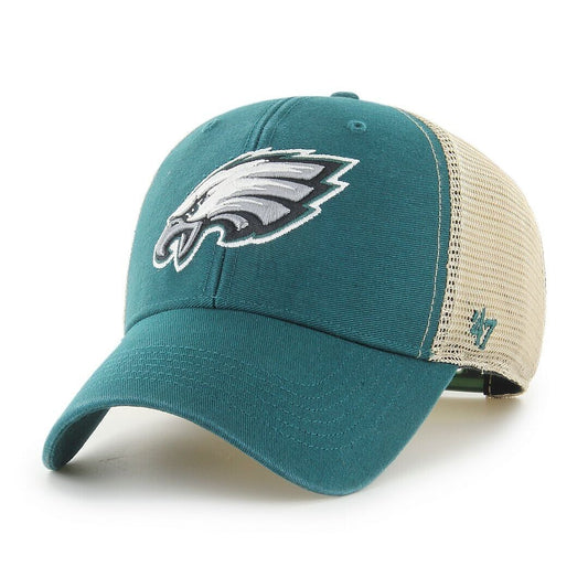 Philadelphia Eagles Pacific Green '47 Brand Mens MVP Flagship Wash Hat