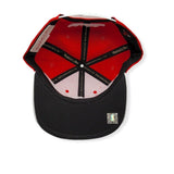 Men's Mitchell & Ness Chicago Bulls NBA Cardinal Red 2 Tone Adjustable Snapback Hat - Pro Jersey Sports