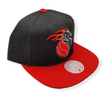 Men's Detroit Pistons Mitchell & Ness HWC Black Snapback Hat - Pro Jersey Sports